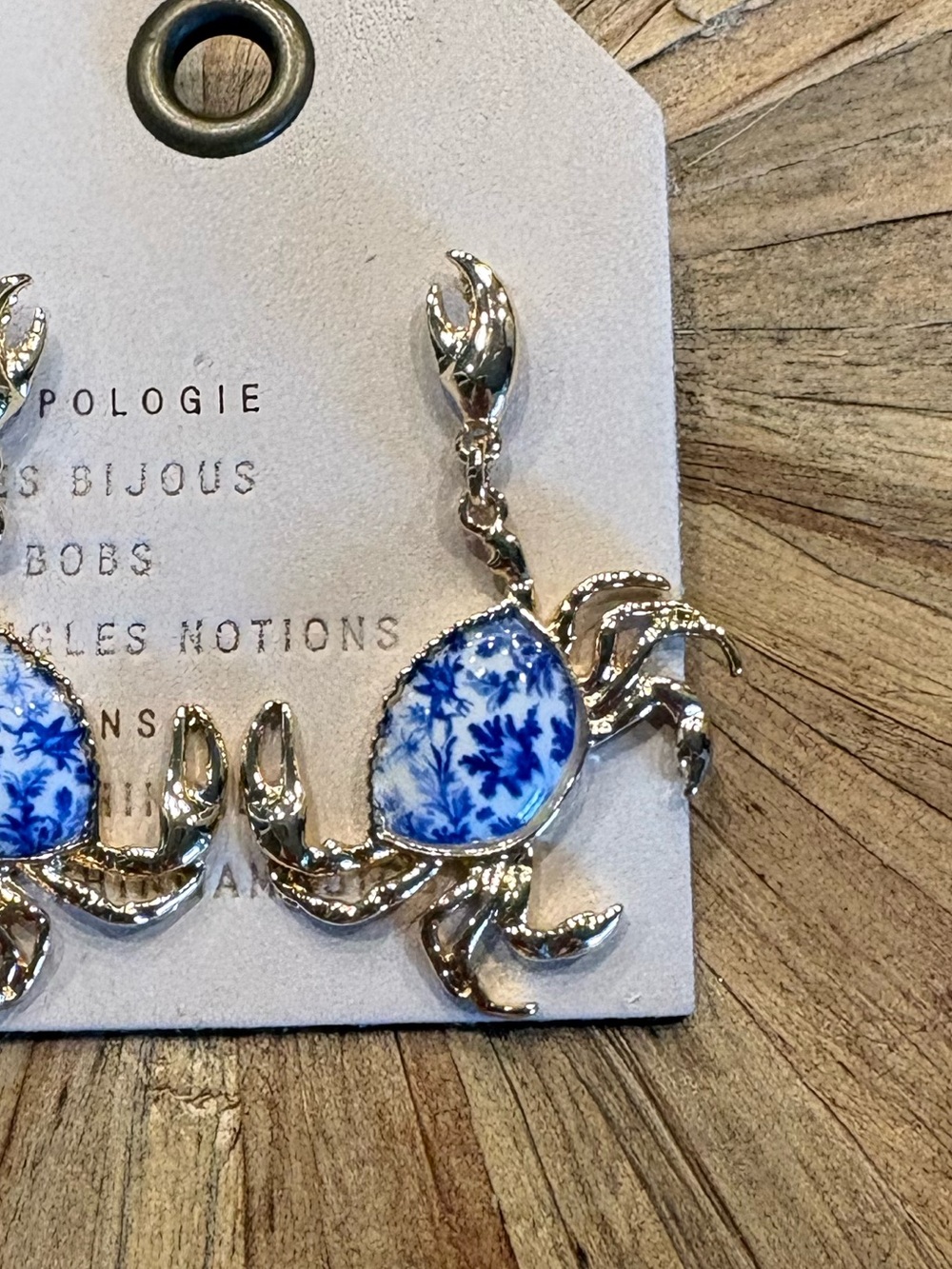 Anthropologie Ceramic Crab Earrings. Brand new! - Picture 5 of 5